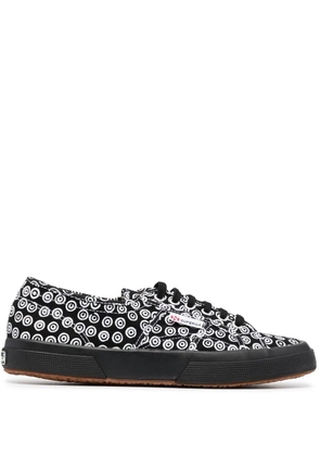 10 CORSO COMO x Superga graphic print low-top sneakers - Black