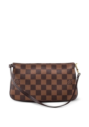 Louis Vuitton Pre-Owned Navona Pochette Accessoires Damier clutch bag - Brown