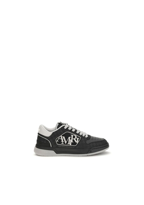 Amiri Black Calf Leather Bos Taurus Low Top Sneakers - EU40/US7