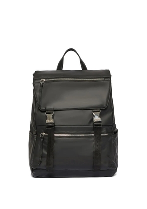 GCDS buckle-details backpack - Black