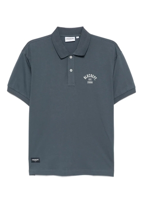 CHOCOOLATE logo-printed polo shirt - Blue