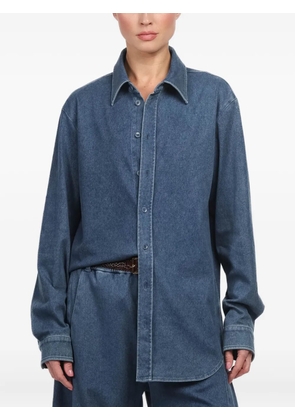 Tibi collared denim shirt - Blue