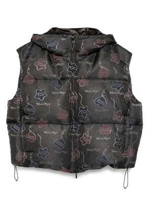 MASU Falling Balloon Down vest jacket - Black