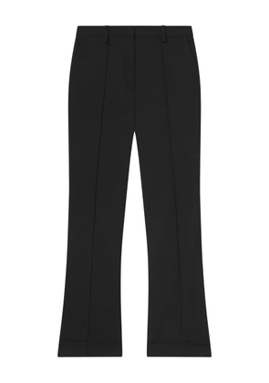 A.L.C. pleated straight trousers - BLACK