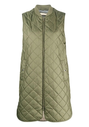 Geox Asheely quilted gilet - Green