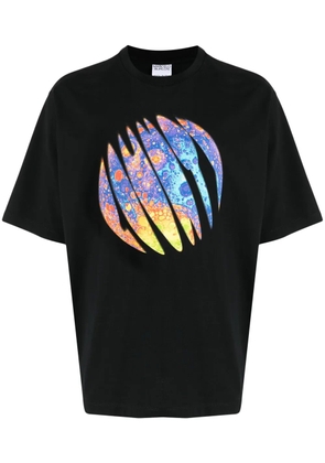 COUNTY OF MILAN County Lunar cotton T-shirt - Black