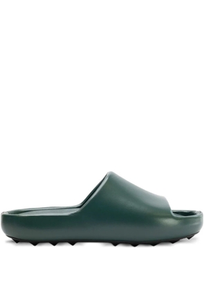 Valentino Garavani round-toe slides - Green