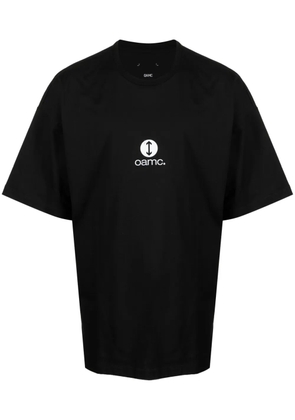 OAMC photograph-patch oversized T-shirt - Black