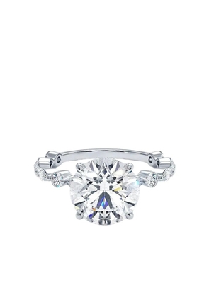Tilla 14K white gold diamond cocktail ring - Silver