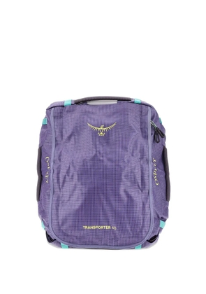 Osprey logo-detail holdalls - Purple