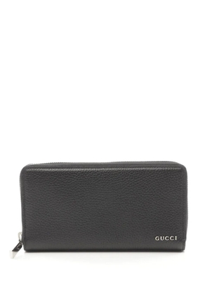 Gucci Pre-Owned 2020s leather long wallet - Black