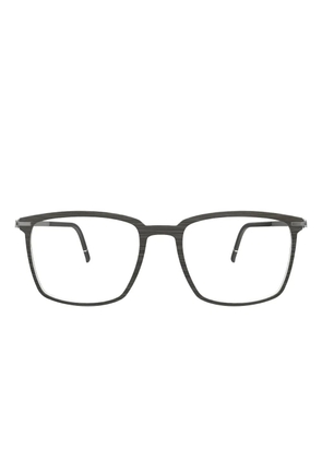 Silhouette square-frame glasses - Black