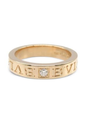 Bvlgari Pre-Owned 10s 18K rose gold B-zero diamond ring