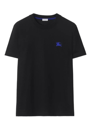 Burberry equestrian-knight cotton T-shirt - Black