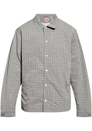 Kenzo Weave shirt jacket - Grey