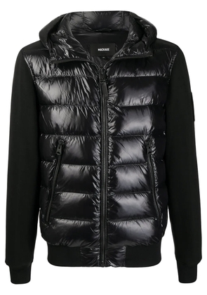 Mackage hooded quilted-panel jacket - Black