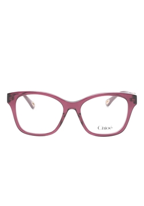 Chloé Eyewear square-frame glasses - Red