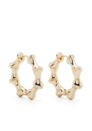 Eddie Borgo Bambu hoop earrings - Gold