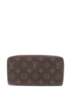 Louis Vuitton Pre-Owned 2017 monogram zipper wallet - Brown