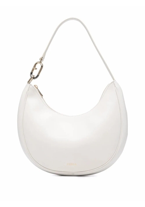 Furla medium Primavera leather tote bag - White