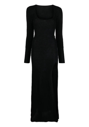 Jacquemus La Robe Dao knitted dress - Black