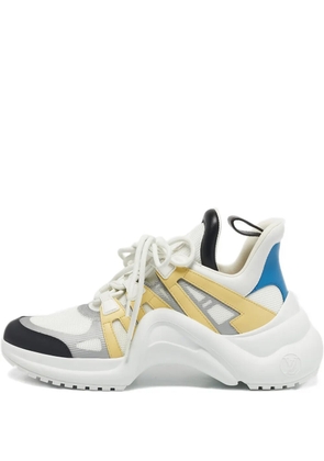 Louis Vuitton Pre-Owned Archlight leather sneakers - White