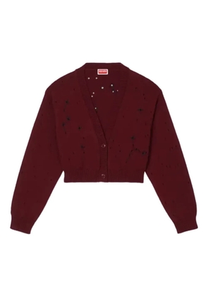 Kenzo star-embroidered button cardigan