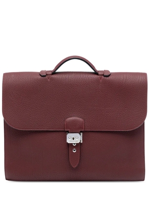 Hermès Pre-Owned 2008 Togo Sac A Depeches 38 business bag - Red