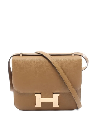 Hermès Pre-Owned 2024 mini Constance 3 Miroir Verso cross body bag - Brown
