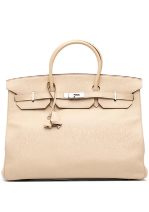 Hermès Pre-Owned 2008 Togo Birkin Retourne 40 handbag - Brown