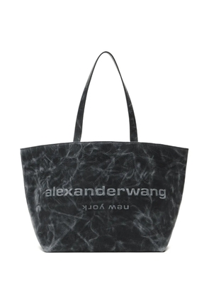 Alexander Wang Punch logo-embossed tote bag - Black