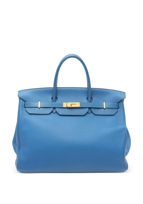 Hermès Pre-Owned 2011 40 Birkin handbag - Blue