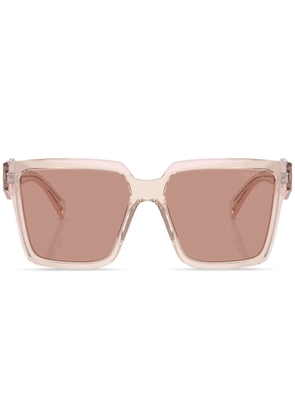 Prada Eyewear square-frame tinted sunglasses - Pink