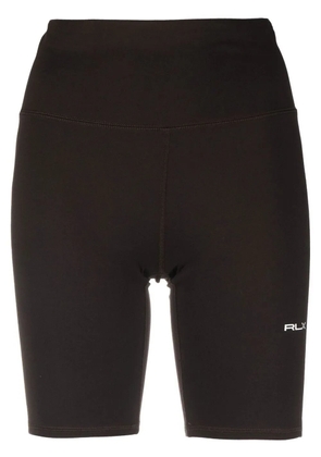 RLX Ralph Lauren high-waist cycling shorts - Brown
