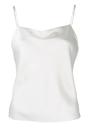 alice + olivia square neck camisole top - White
