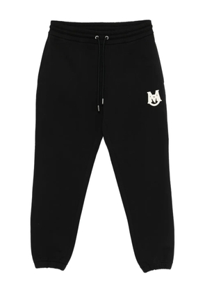 Moncler logo fleece trousers - Black