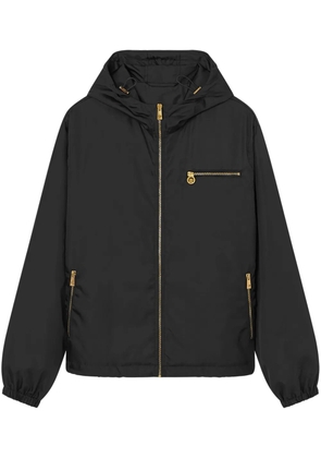 Versace zip-up windbreaker - Black