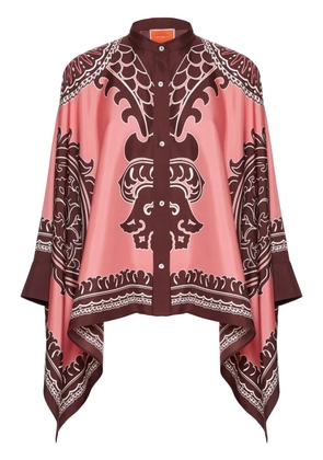 La DoubleJ Foulard shirt - Pink
