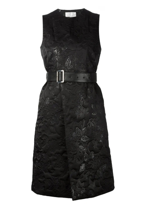 Noir Kei Ninomiya sleeveless belted dress - Black