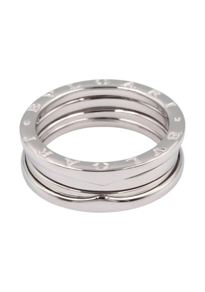 Bvlgari Pre-Owned 2010s 18K white gold B.zero1 ring - Silver