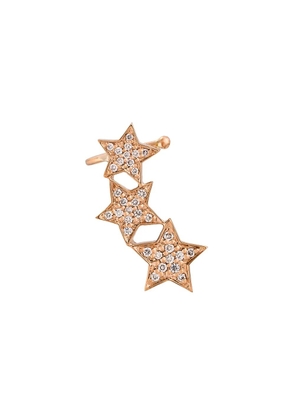ALINKA STASIA Triple Star diamond right ear cuff - Metallic