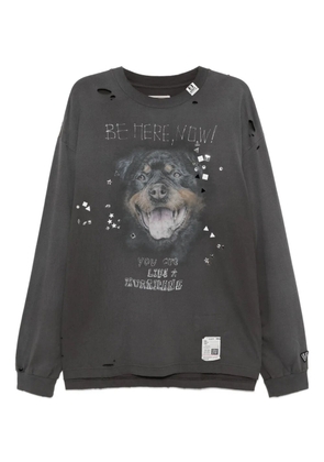 Maison MIHARA YASUHIRO graphic-print T-shirt - Grey