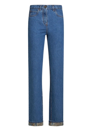 ETRO straight-leg jeans - Blue