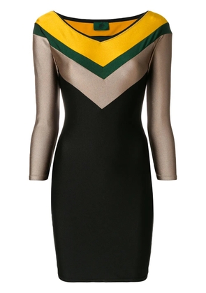 Jean Paul Gaultier Pre-Owned Les Rap'Pieuses' bodycon dress - Black