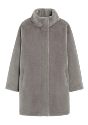 Apparis Blair funnel-neck coat - Grey