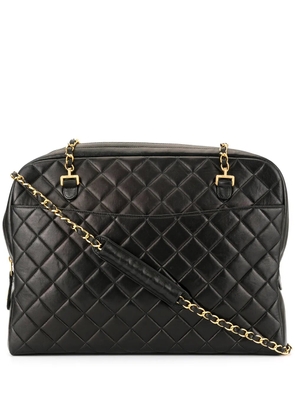 CHANEL Pre-Owned 1997's CC Mark Charm Chain tote - Black