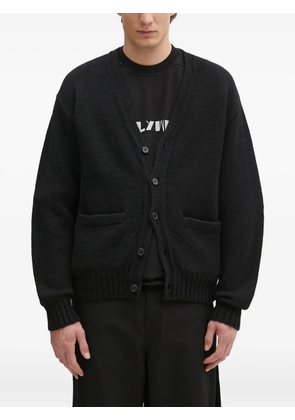 WACKO MARIA wool cardigan - Black