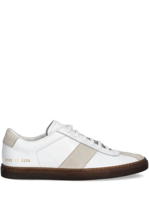 Common Projects panelled leather sneakers - White