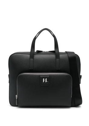 Karl Lagerfeld K/Monogram briefcase - Black