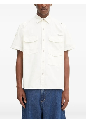 Human Made flap-pockets shirt - White